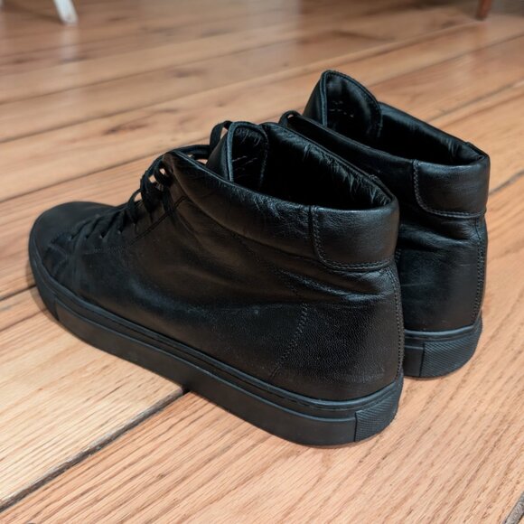 Svensson Classic High Black Sneakers – Hand Made in Italy | Leather | Lightly Us main image 8